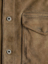 Load image into Gallery viewer, Saddle Vintage Suede Interstate Jacket