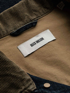 M007 Medium Wash Denim Two Pocket Field Shirt