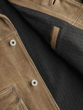 Load image into Gallery viewer, Saddle Vintage Suede Interstate Jacket
