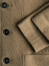 Load image into Gallery viewer, Camel Felted Chore Coat
